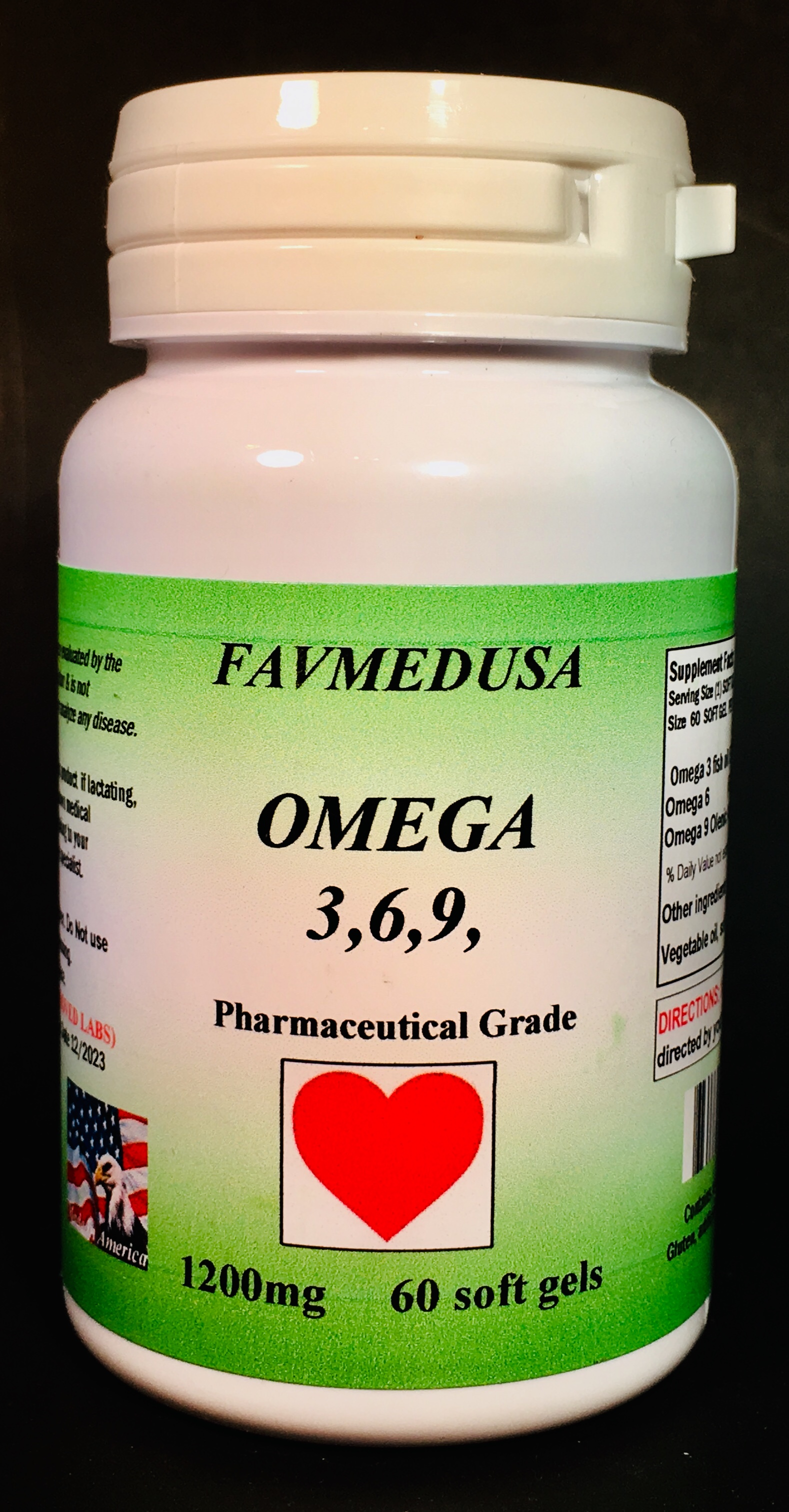 Omega 3,6,9 - 60 soft gels